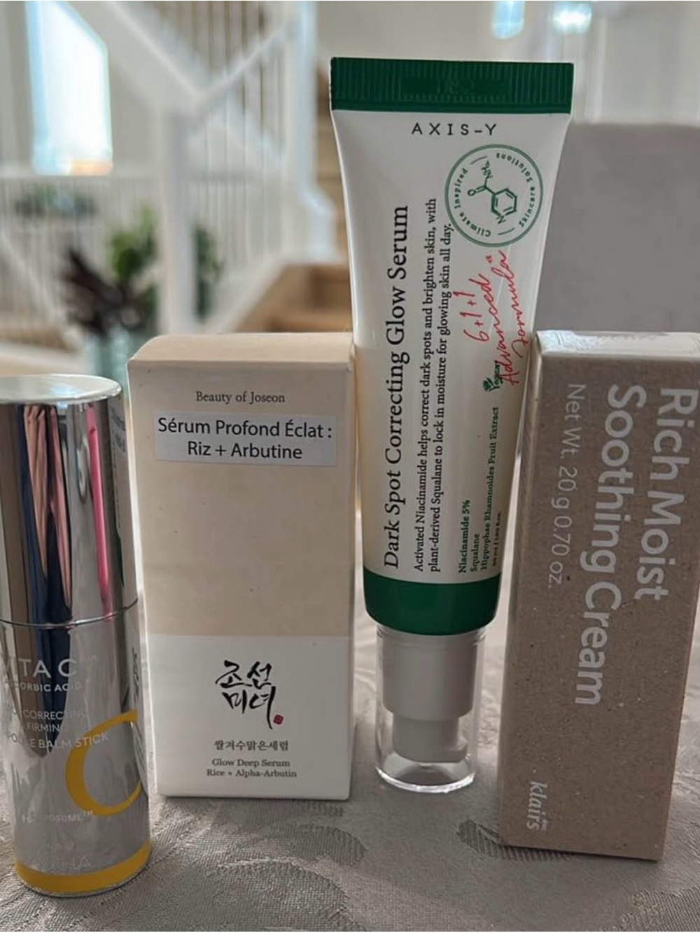 Premium Korean Skincare Bundle – Brightening & Barrier Care ✨
